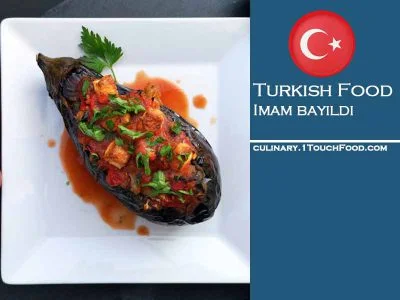 prepare best Turkish Imam bayildi (Stuffed Eggplant) 6 people