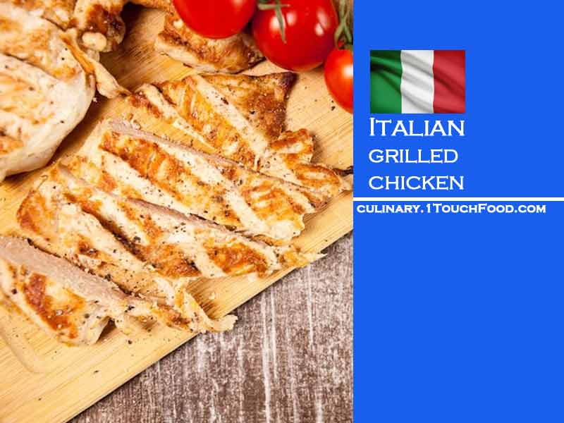 Note for Italian grilled chicken