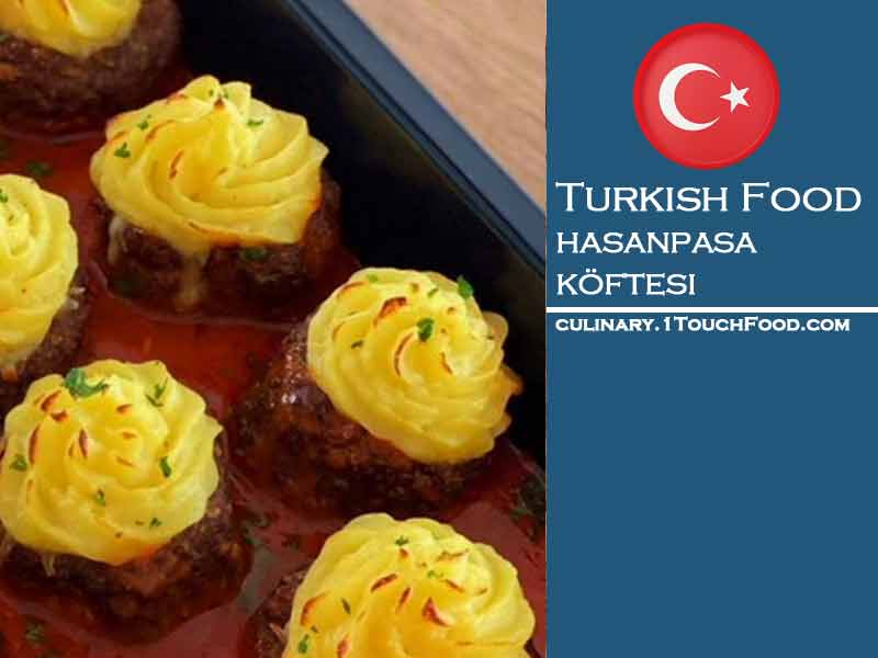 Turkish Hasan Pasha meatballs
