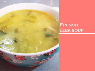 How to prepare best French leek soup for 6 people