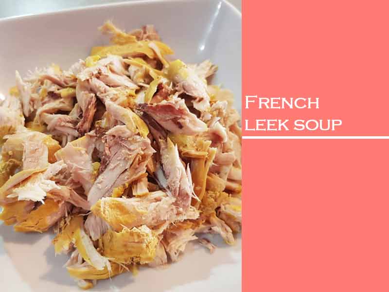 French leek soup ingredients