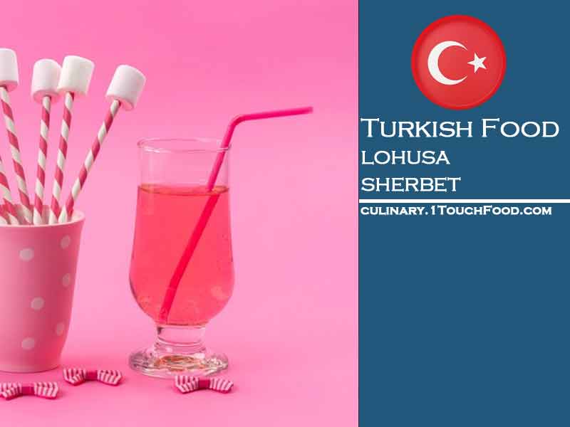 Turkish lohusa sherbet