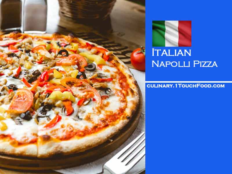 Easy Italian Napoli pizza recipe for 4 people