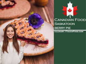 How to make best Canadian Saskatoon berry pie for 5 people