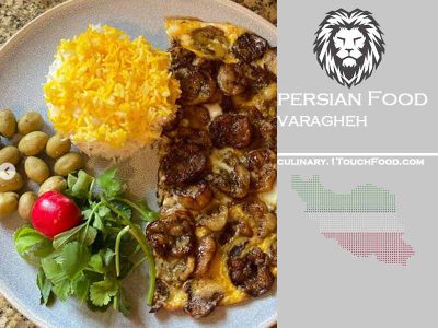 How to prepare Best Iranian Eggplant Varaghe (Omelet) for 3 people