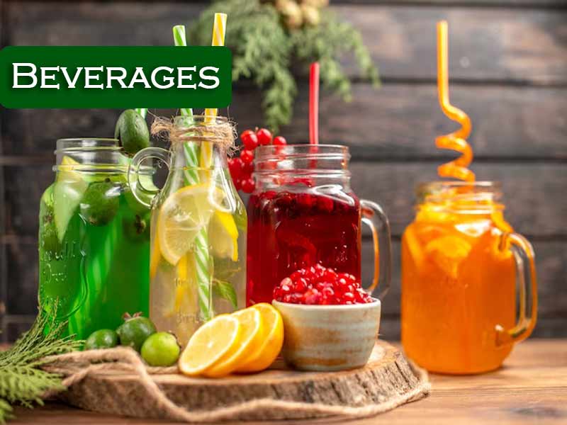 What place do Beverages have in healthy food?