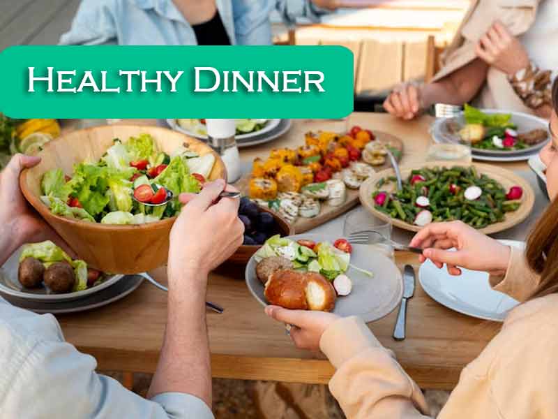 Healthy dinner ideas and definitions with over 10 recipes