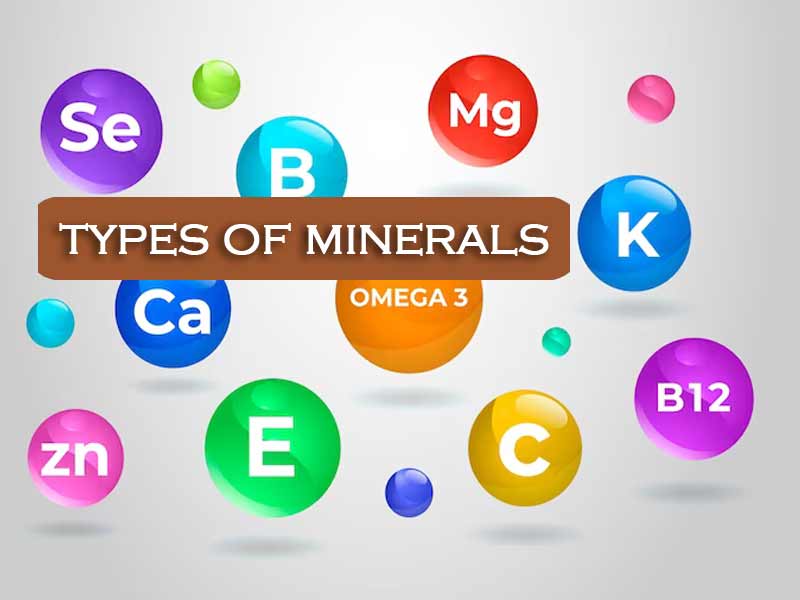 Minerals are essential nutrients and review all 6 types