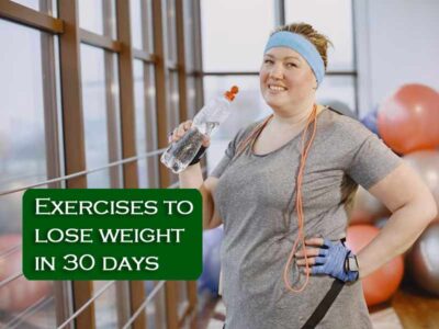The Best and Free Exercises to lose weight in 30 days