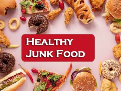 Healthy junk food with over 40 free items
