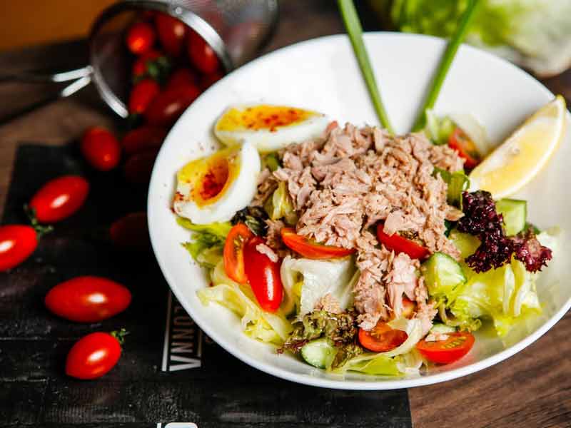 Tuna salad is still a popular dish