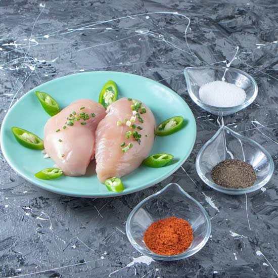 Pounding chicken breasts without a mess