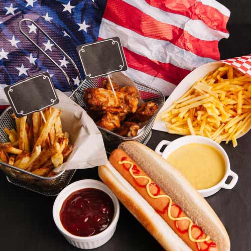 American Cuisine list