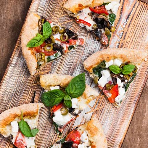Delicious Toppings for easy Mediterranean Flatbreads