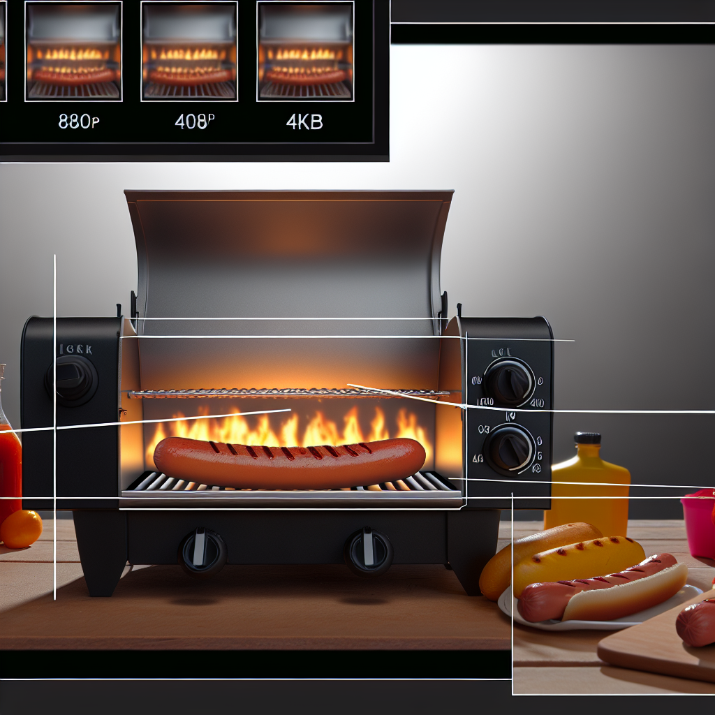 Efficiency Unleashed: Mastering the Art of Hot Dog Cooking with Precision!