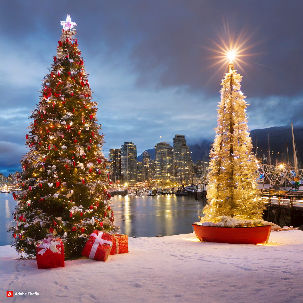Experience the Magic of Christmas in Vancouver Seawall