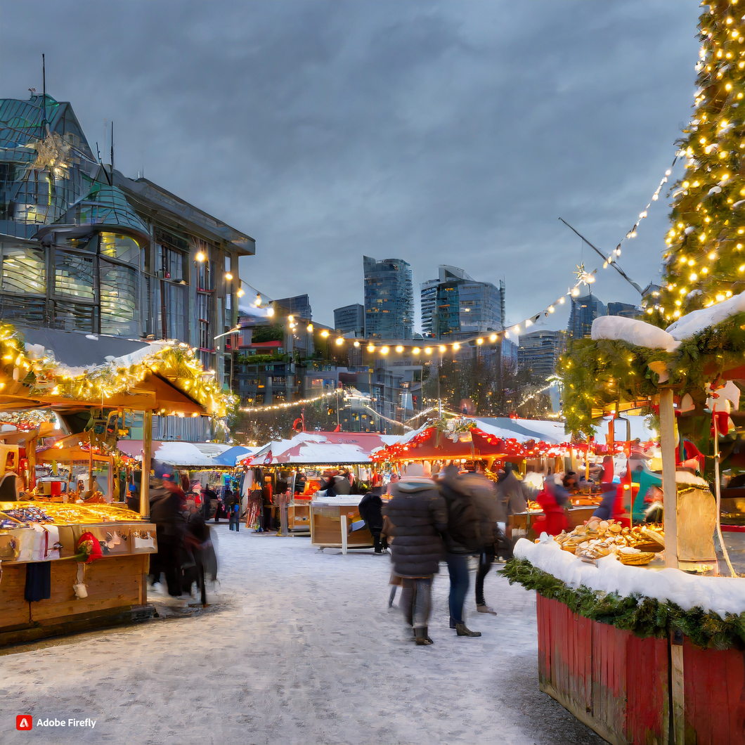est Food and Drink Options at Vancouver Christmas Extravaganza