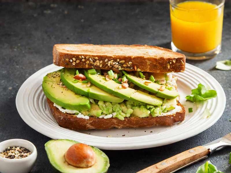 Deliciously Satisfying Avocado Breakfast Sandwich Recipe