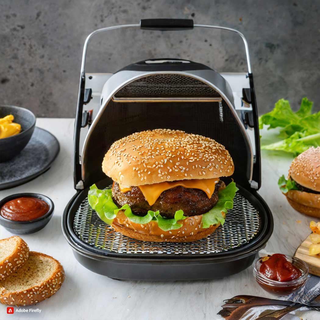 Making the Perfect Burger Air Fryer