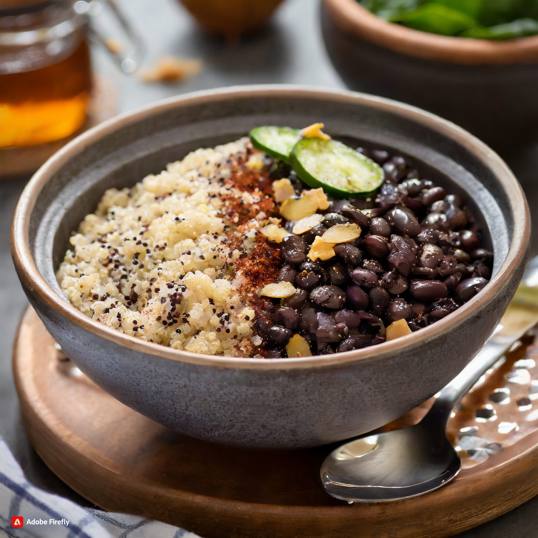 Elevate Your Meal Prep Game with this Flavorful Quinoa Black Bean Bowl