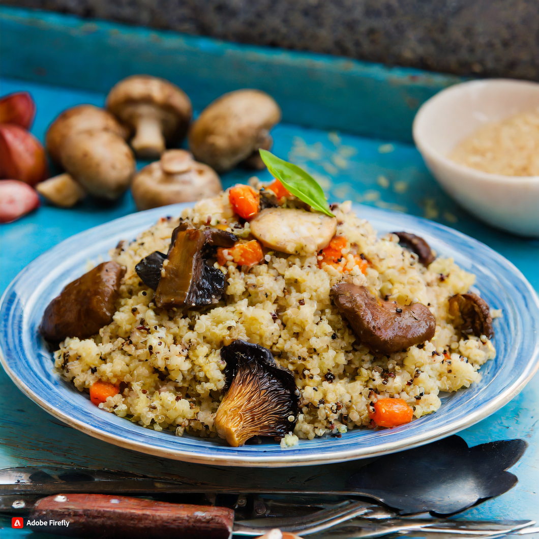 A Match Made in Culinary Heaven: The Perfect Pairing of Quinoa and Wild Mushrooms