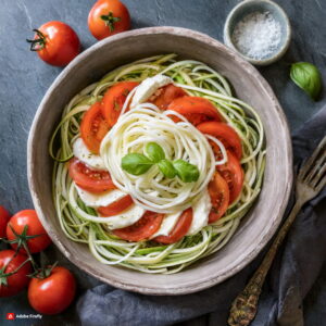 Firefly A Twist on a Classic Caprese Zoodles Recipe for a Fresh and Flavorful Meal 98372 resize
