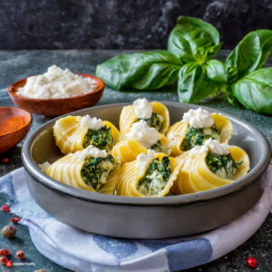 Firefly A Twist on a Classic Ricotta Stuffed Shells with Spinach Recipe 29505 resize