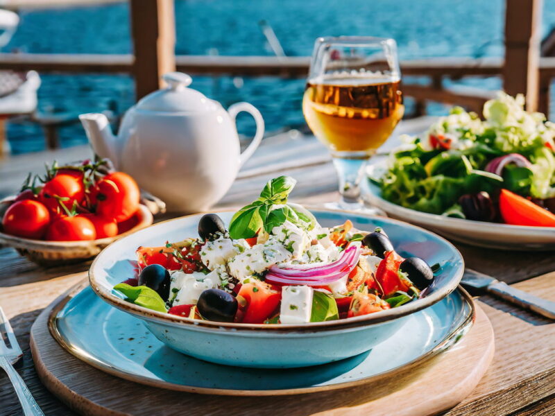 A Zesty Journey with the Authentic Greek Salad Delight for 2 people