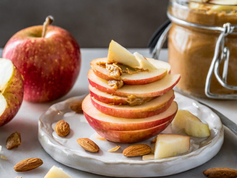 Almond Butter Apple Slices Recipe: Delicious and Nutritious