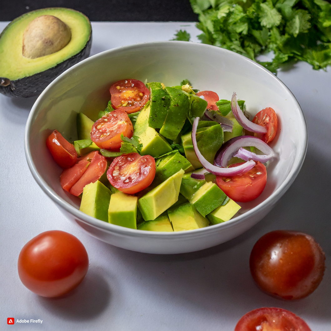 Boost Your Health with this Nutritious Avocado and Tomato Salad Recipe