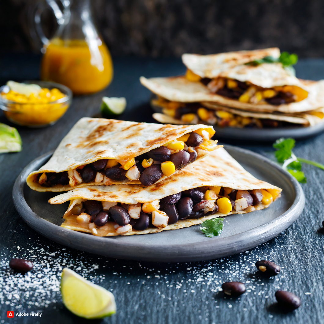 Impress Your Friends and Family with this Crowd-Pleasing Black Bean Corn Quesadillas Recipe