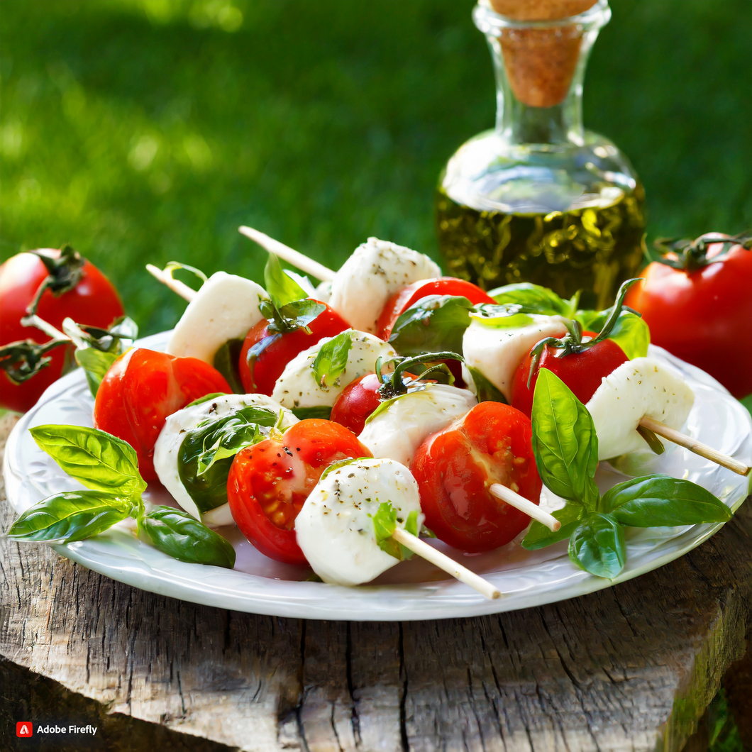 A Taste of Italy: Elevate Your Summer Appetizer Game with Caprese Skewers
