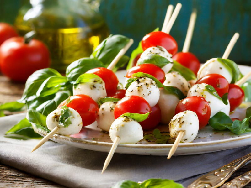 Caprese Skewers: The Perfect Summer Appetizer