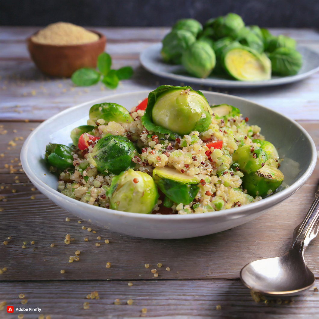 Step-by-Step Guide to Creating a Satisfying Quinoa Salad with Brussels Sprouts