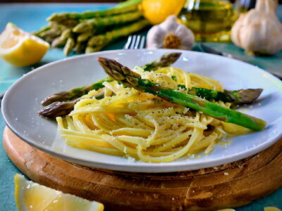 Deliciously Tangy: Asparagus Pasta Lemon Garlic Recipe
