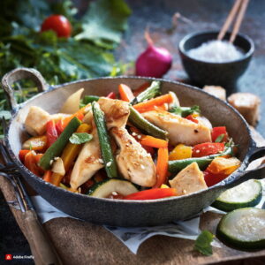 Firefly Easy and Healthy Chicken and Vegetable Stir Fry Recipes for Busy Weeknights 4074 resize