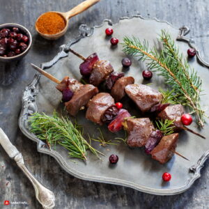 Firefly Game Meets Spice Venison and Juniper Berry Skewers Recipe 98895 resize
