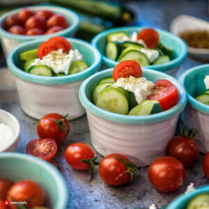 Firefly Greek Cucumber Cups Servings 2 Preparation Time 15 minutes Cooking Time 0 minutes Origin 2 resize