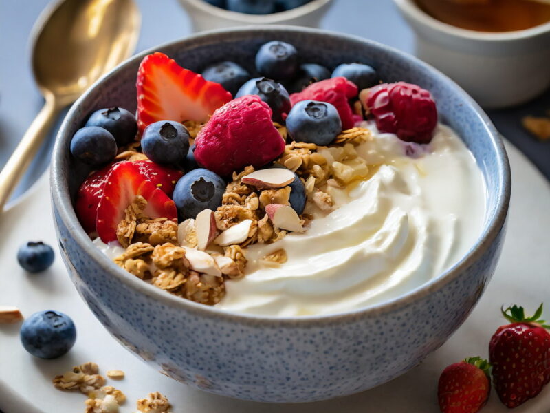 Greek Yogurt and Berry Breakfast Bowl Recipe: Healthy and Delicious