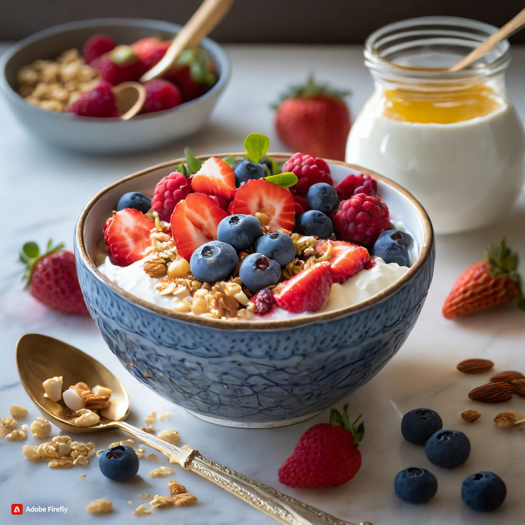 Whip Up a Delicious and Nourishing Breakfast with this Greek Yogurt and Berry Bowl Recipe