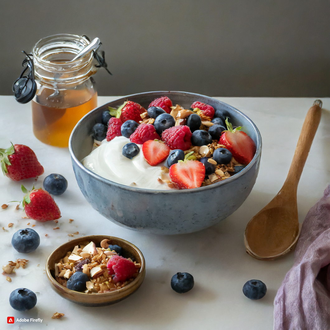 Fuel Your Body with Antioxidants and Protein: Try this Greek Yogurt and Berry Breakfast Bowl Today!