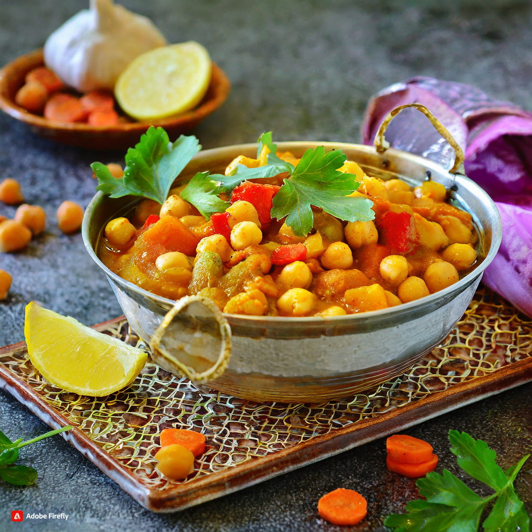 From Pantry to Plate: How to Make a Mouthwatering Chickpea Vegetable Curry in No Time