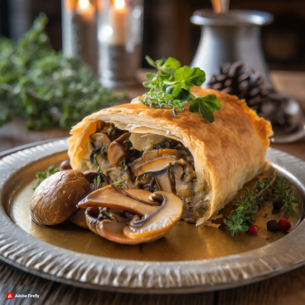 Elevate Your Plant-Based Cooking Game with this Delicious Mushroom Wellington