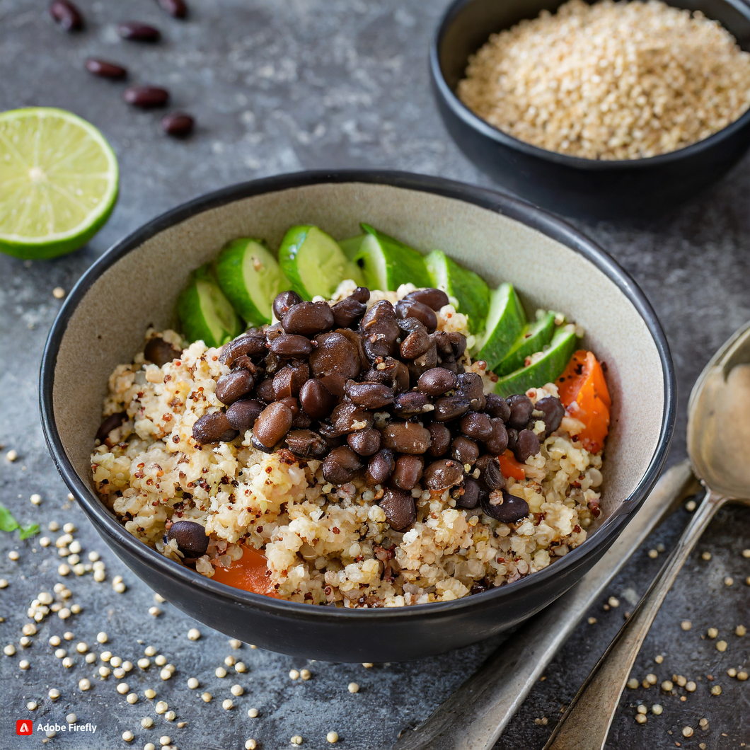 Healthy and Delicious: How to Make a Quinoa and Black Bean Bowl in Minutes
