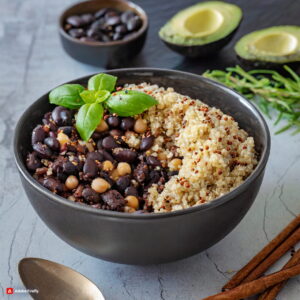 Firefly Quinoa and Black Bean Bowl Recipe Easy and Flavorful 75827 resize