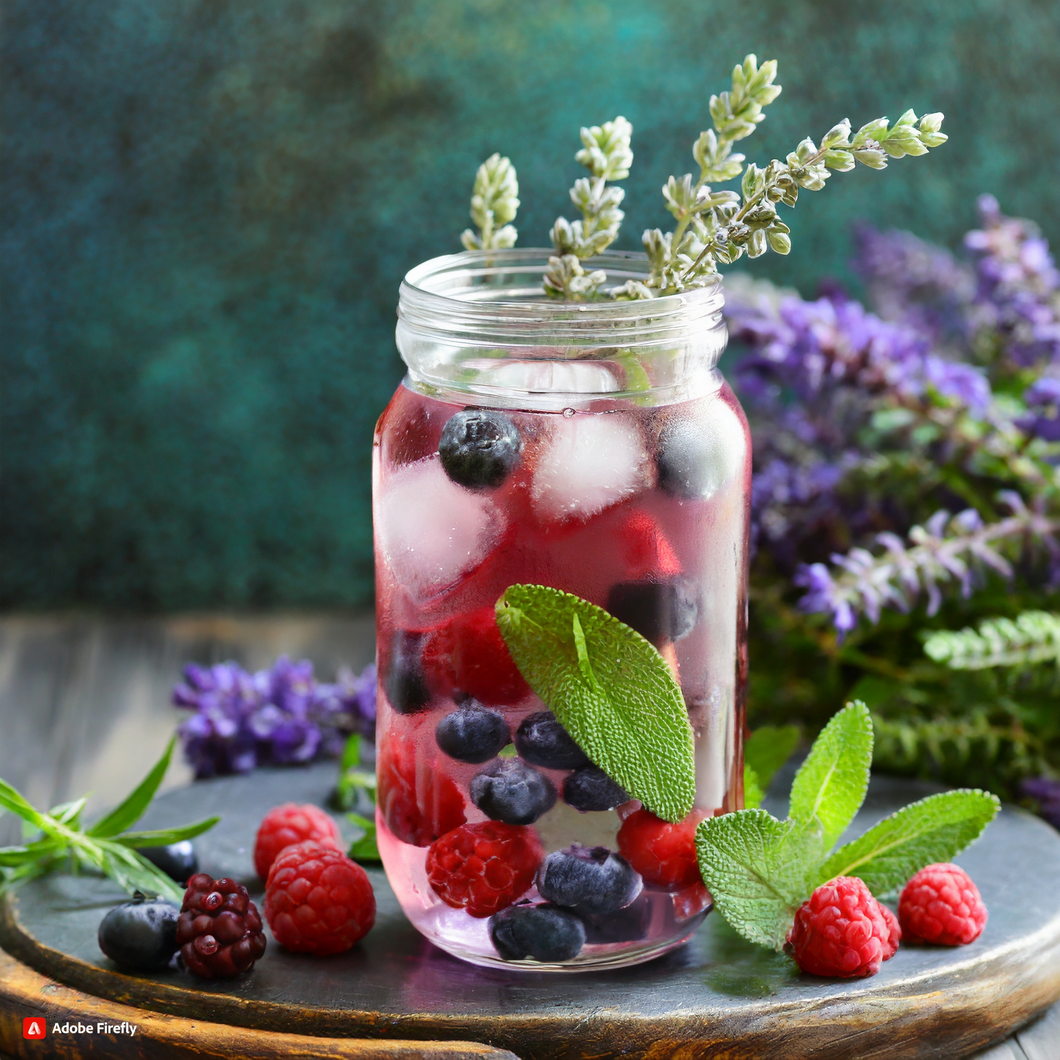 Say Goodbye to Boring Water: Try These Mouth-Watering Wild Berry and Sage Infused Water Recipes Today!