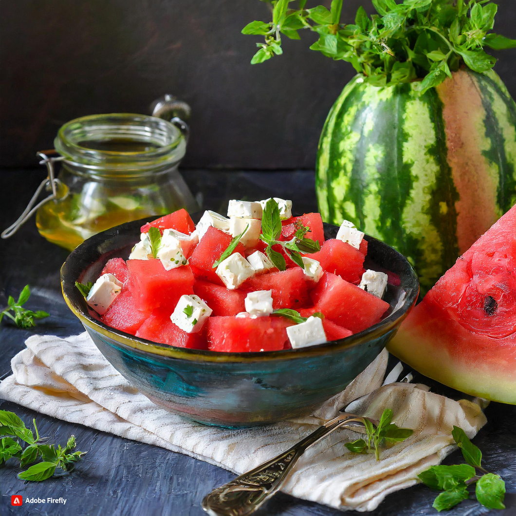 Summer's Perfect Pairing: How to Make a Delicious Watermelon Feta Salad