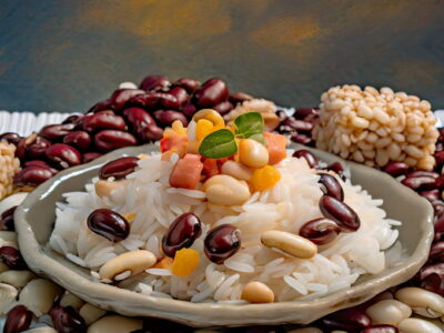 Savor the Harmony: Rice and Beans Delight