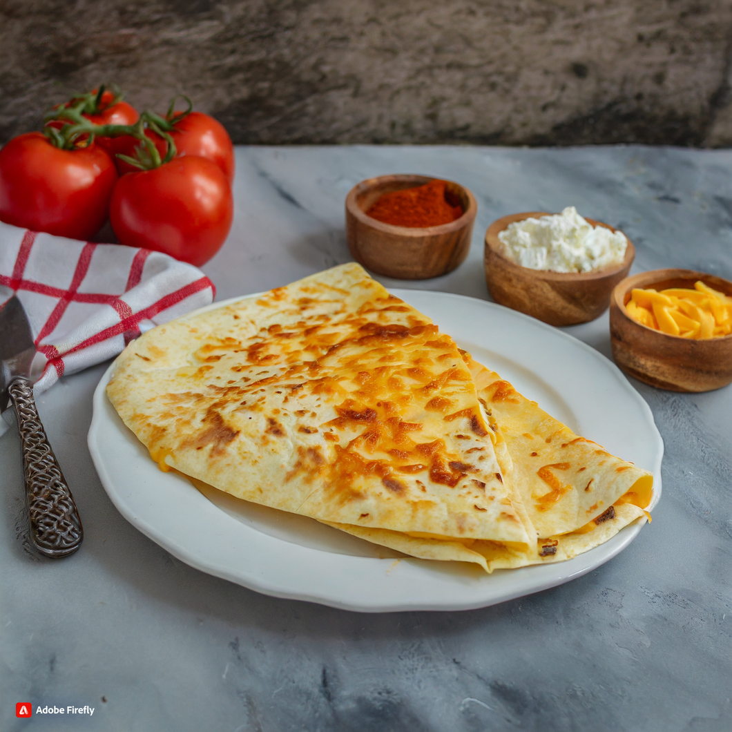 The history of the Cheese quesadilla