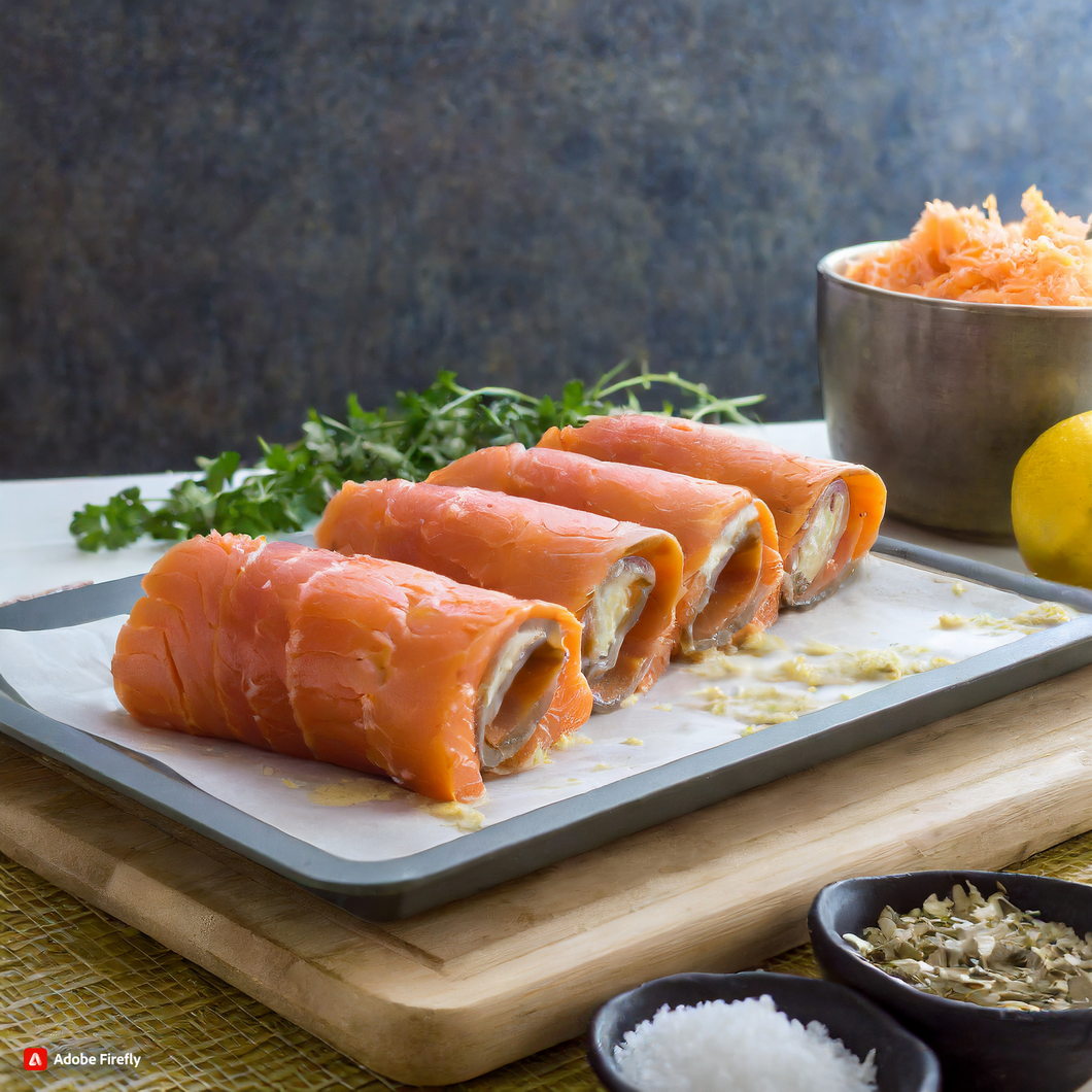 A Twist on Traditional Sushi: How to Make Smoked Salmon Roll-ups at Home